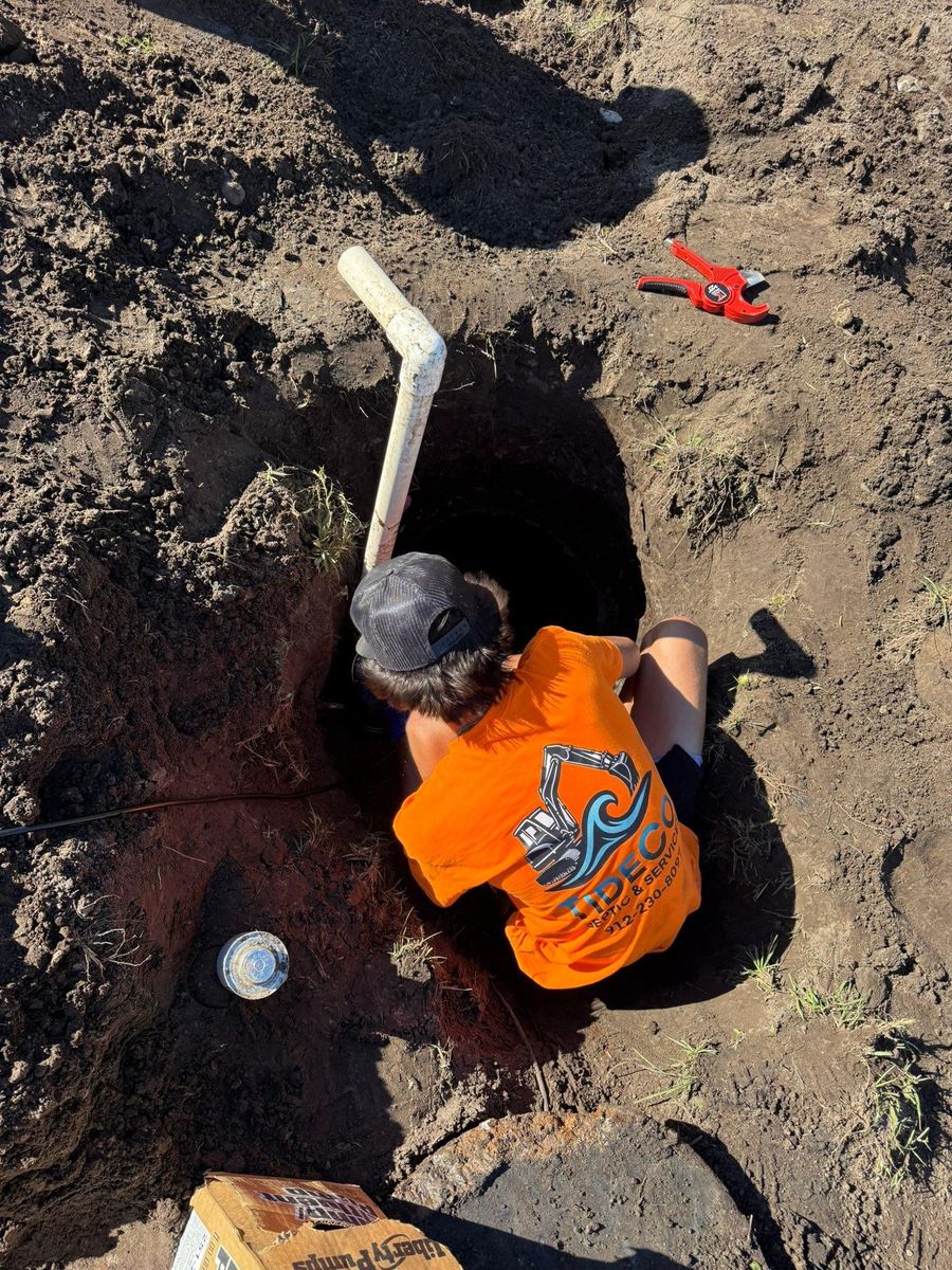 Emergency Services & System Upgrades for TideCo Septic in Brunswick, GA