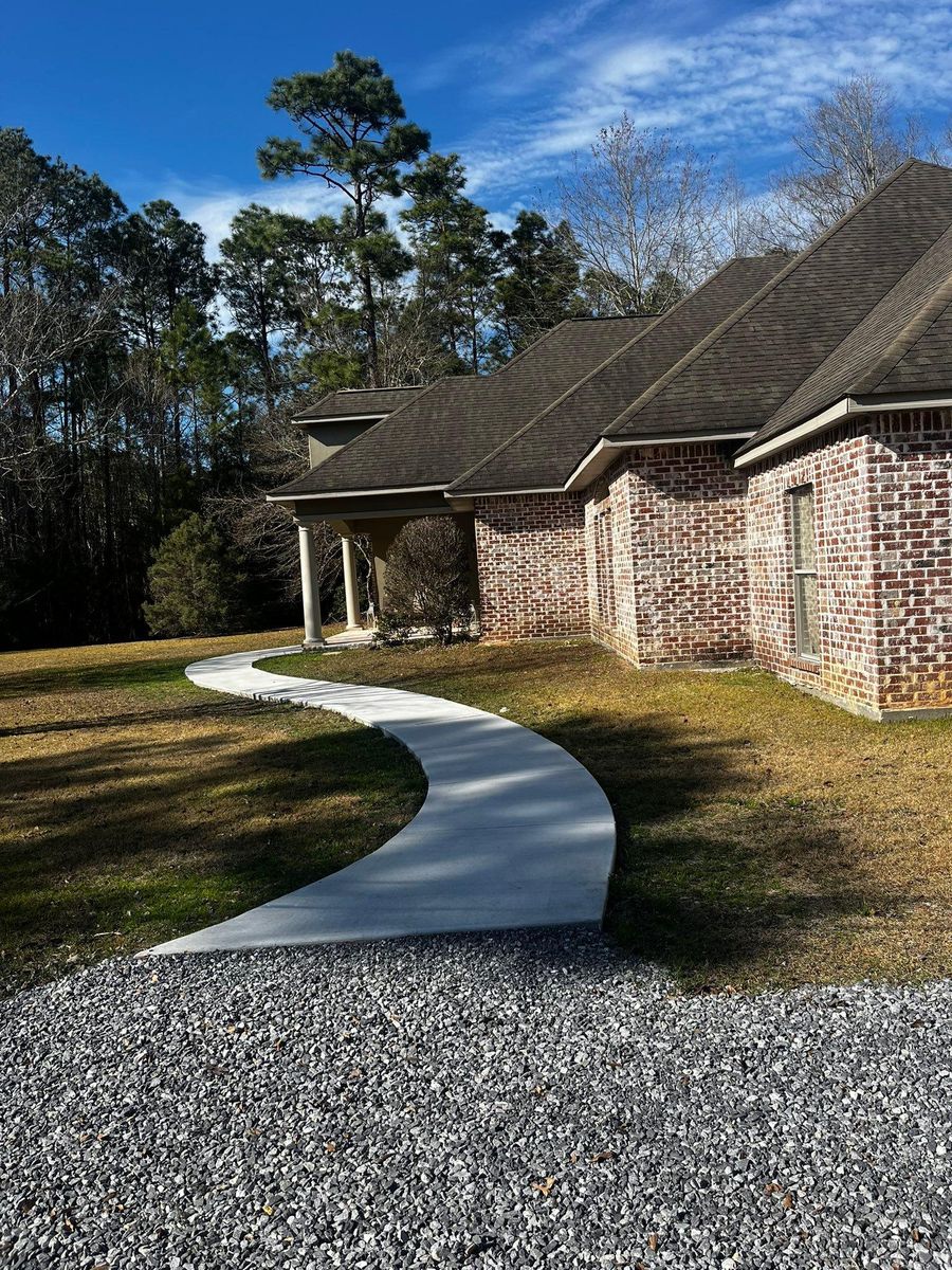 Patio Additions for Gonzales Construction in Picayune, MS