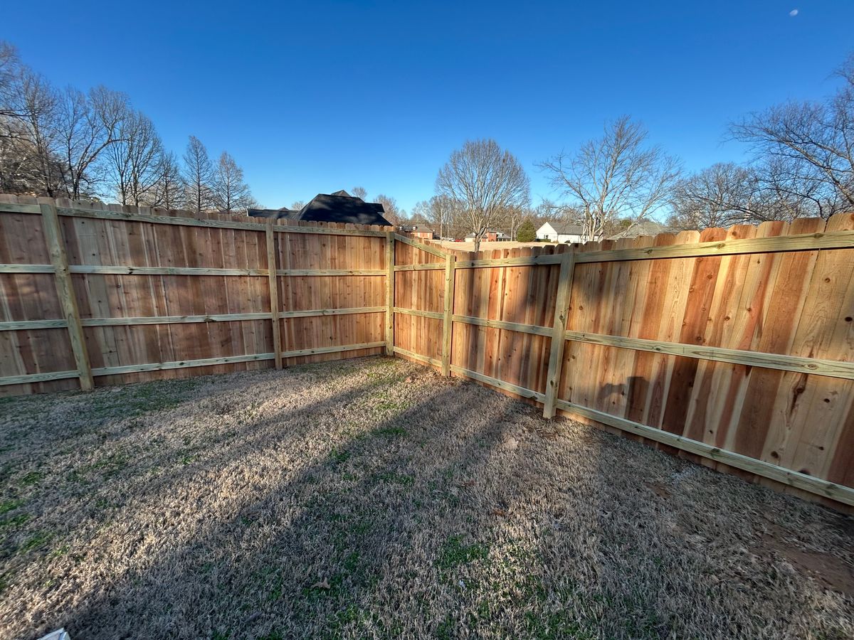 Fence Installation for First Fence LLC in Hernando, MS