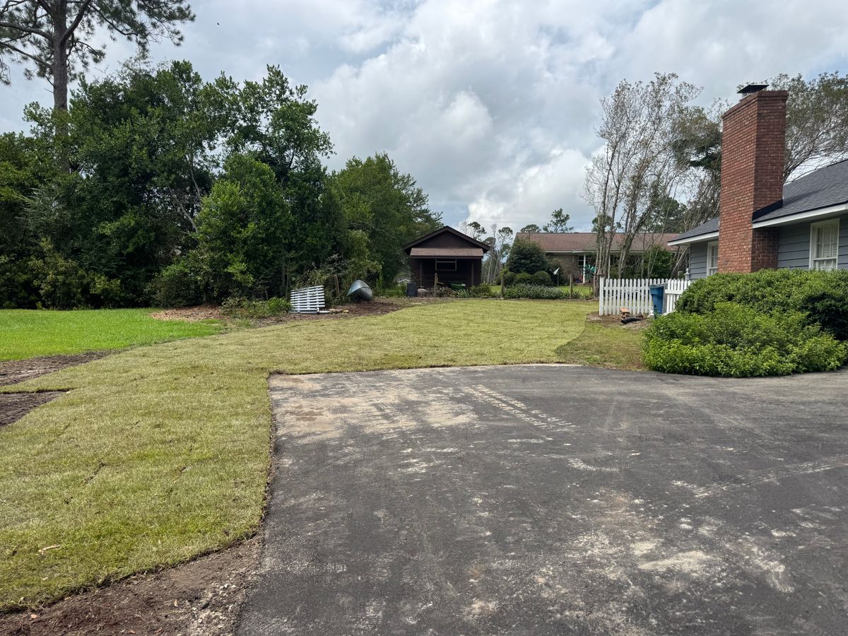 Sodding for South GA Land Development in Hazlehurst, GA