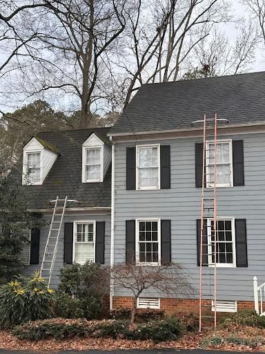 Roof Soft Wash for LeafTide Solutions in Richmond, VA
