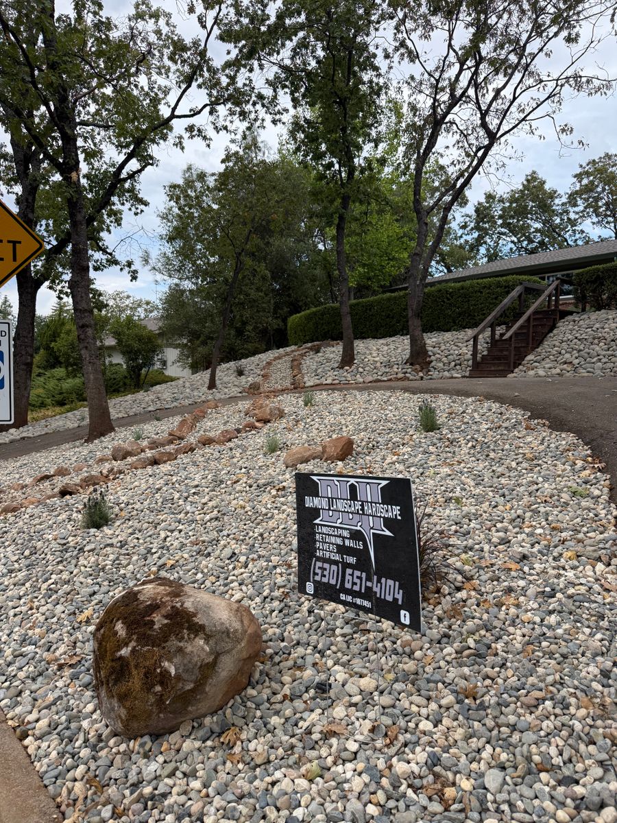 Landscape Installation for Diamond Landscape & Hardscape in Diamond Springs, CA
