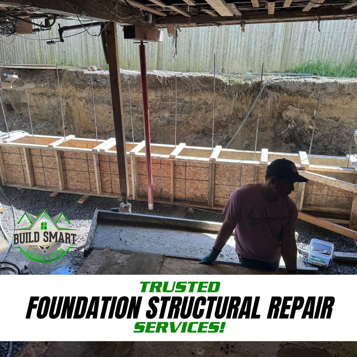 Foundation Underpinning for Build Smart Masonry and Roofing in Chelsea, MA