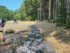 Skid Steer Work for Andy Naylor Excavation in Johnson, VT