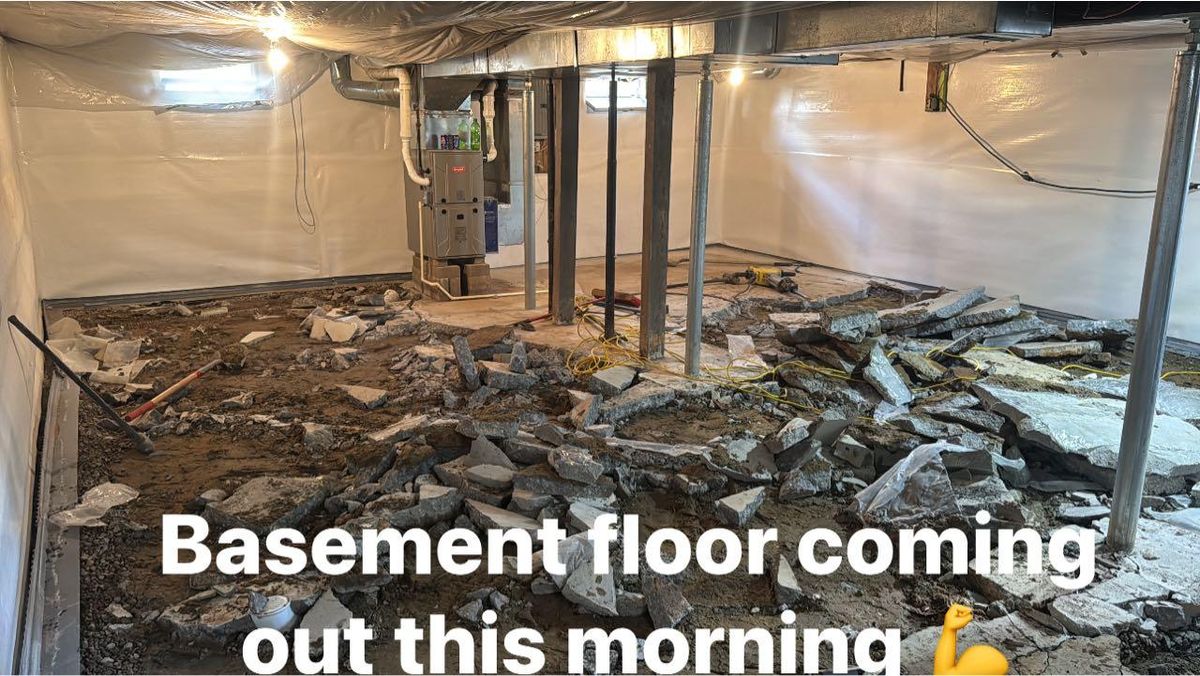 Basement Waterproofing for The Guys Landscaping & Foundation Repairs LLC in Trenton, MI