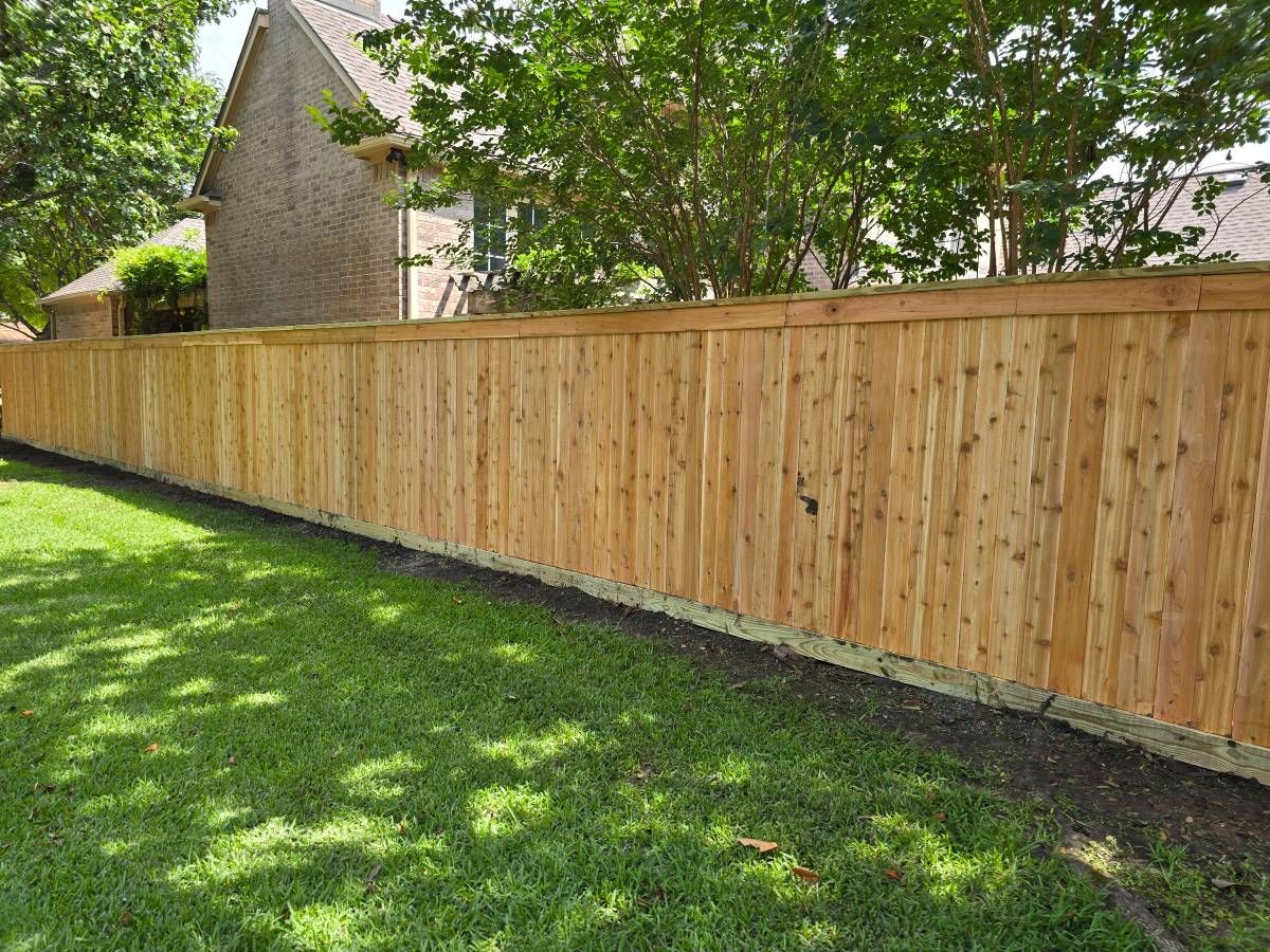 Custom Fencing for Houston Fence and Patio in Santa Fe, TX
