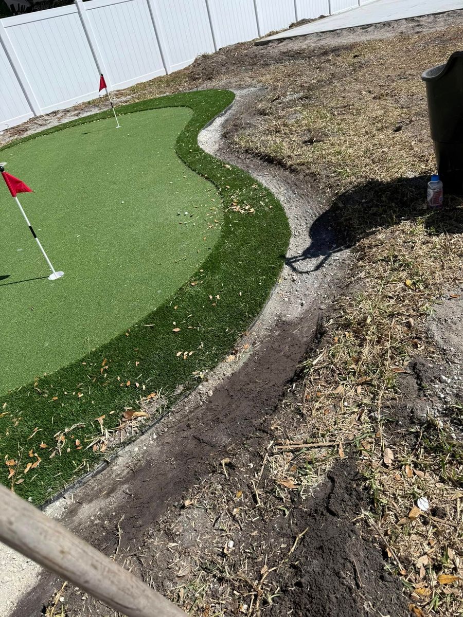 Sod Installation for Damian’s Tree Care in Sarasota, FL