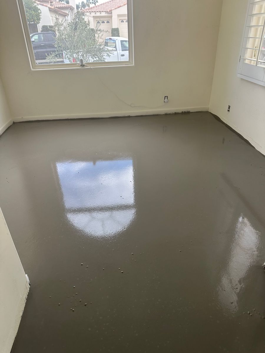 Floor Preparation & Support for Surface FX in La Quinta, CA