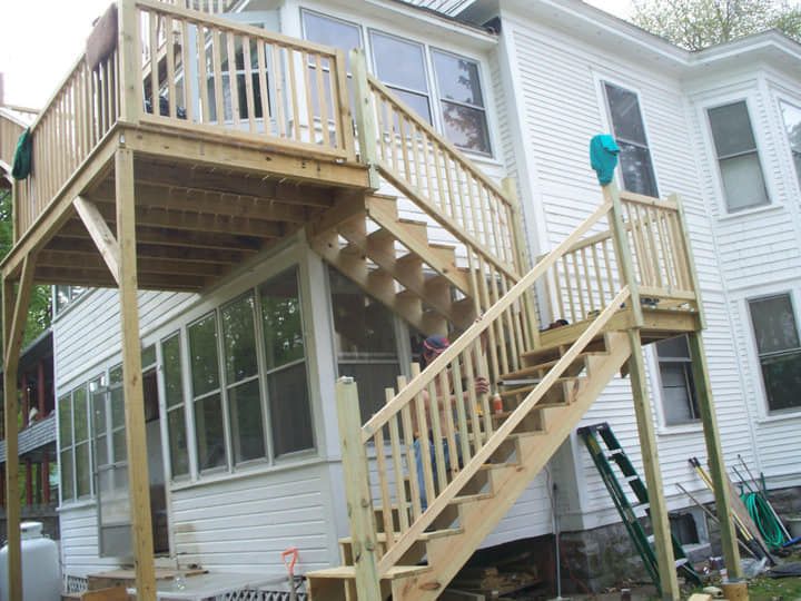 Deck And Patio Construction for Vandal and Sons Home Improvement in Springfield, VT
