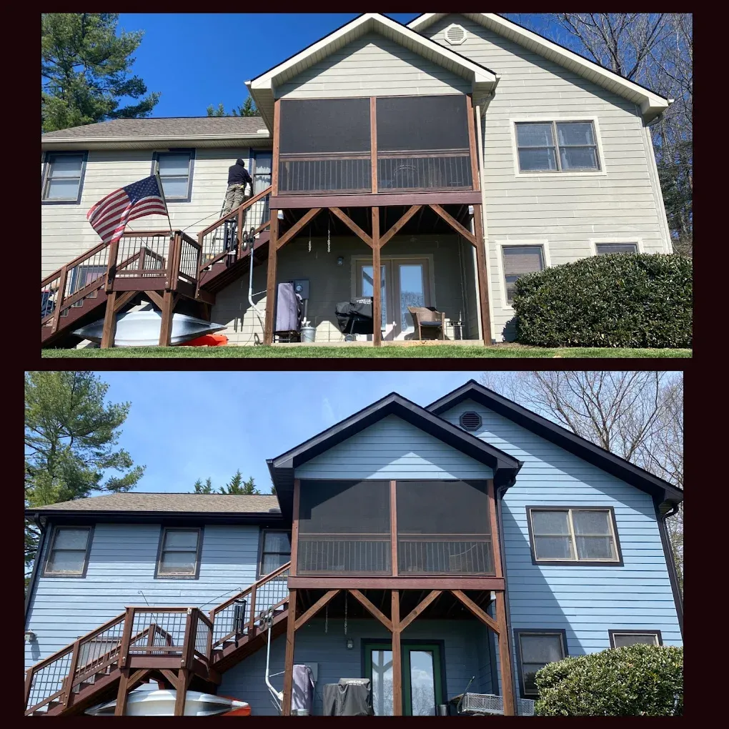 Exterior Painting for Y&S Painting in Asheville, NC