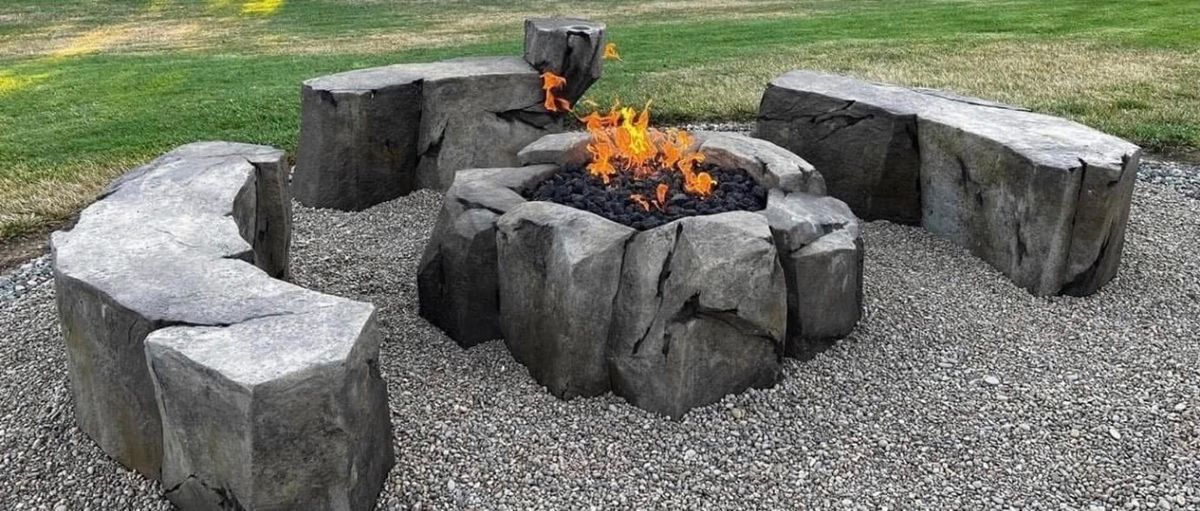 Fire Features for Texas Curb N Borders in Houston, TX