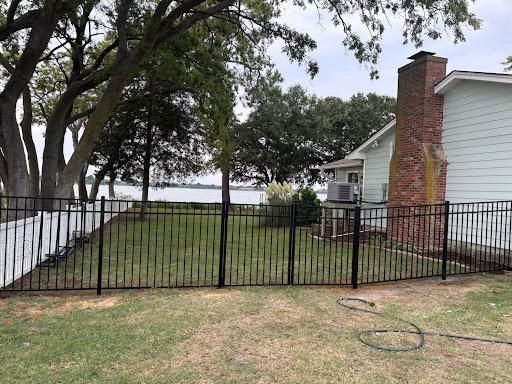 Fence Installation for RedLine Fencing in Moyock, NC