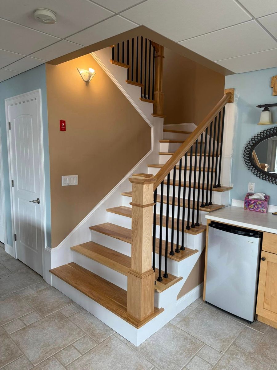 Wood Stairs for Kyle Espinola  in Dracut, MA