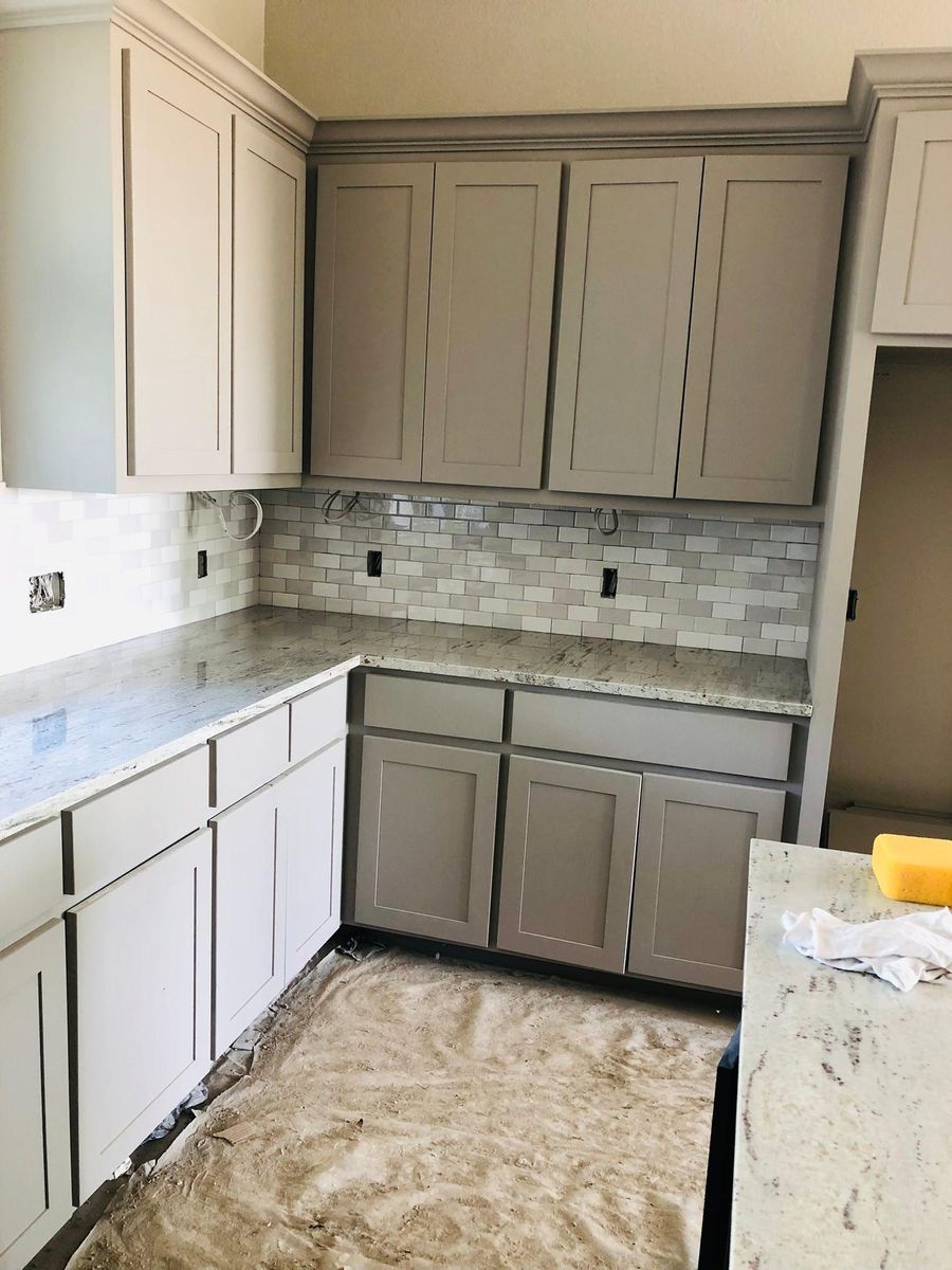 Kitchen Renovation for JD Custom in Bowie,  TX