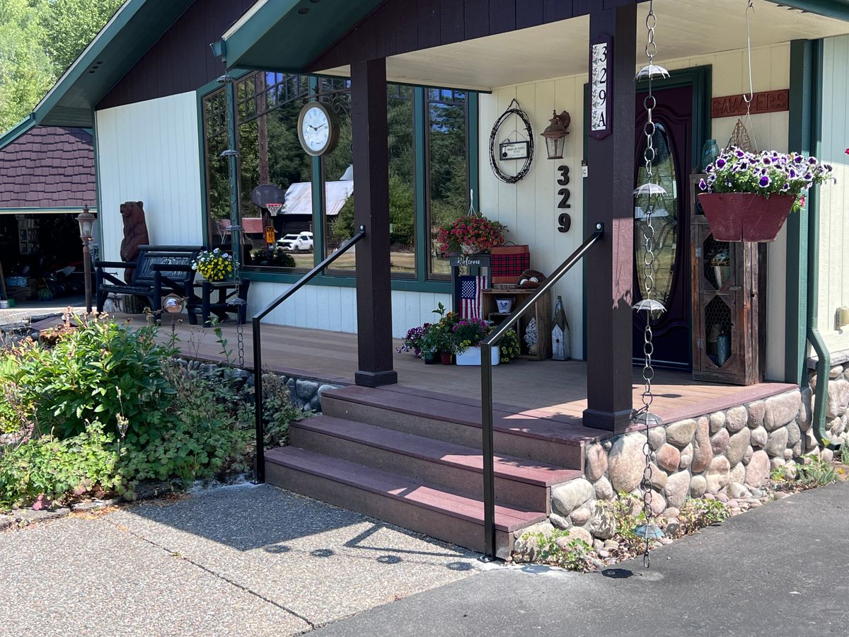 Custom railing for Weingart Welding & Fab in Coeur d'Alene, ID