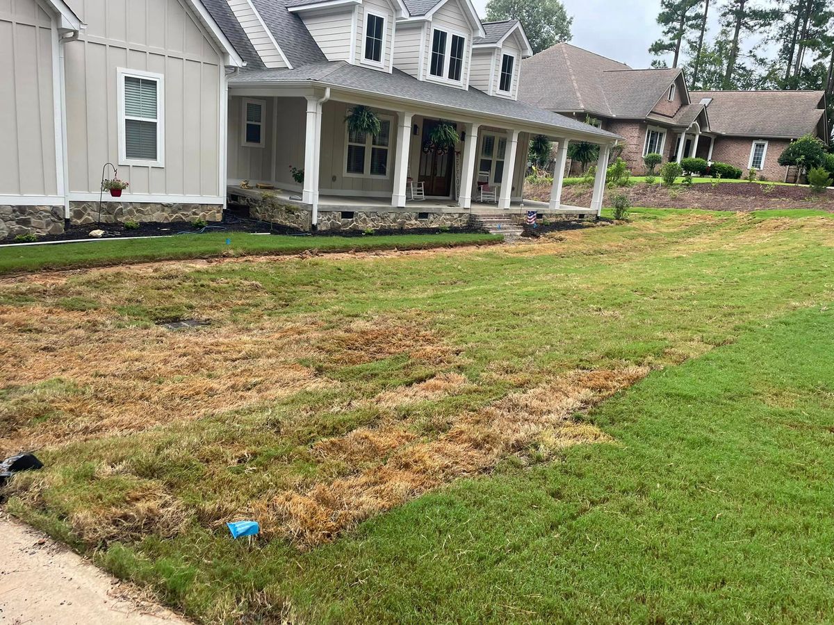 Storm drainage install for Southern Land Improvements in Edgefield, SC