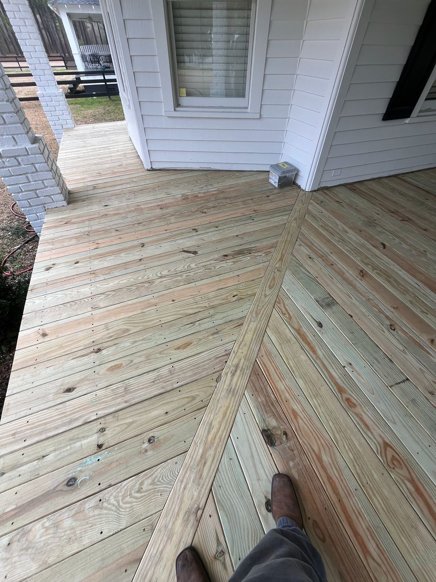 Deck & Patio Installation for Veteran Home Solutions in Summerville, SC