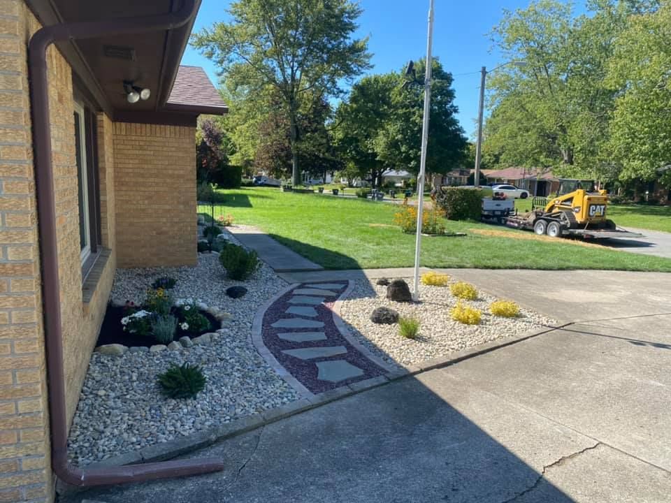 Rock Installation for Showplace Lawncare & Landscaping, Inc. in Pendleton , IN