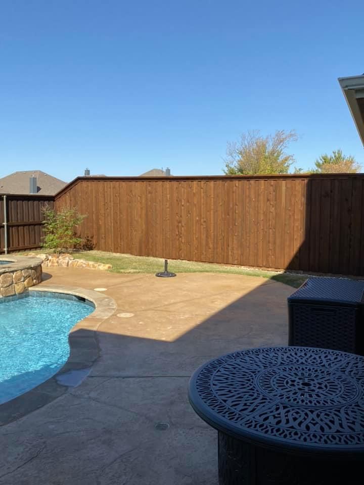 Fence Installation for Faith Fence and Fabrication Inc. in Gunter, TX