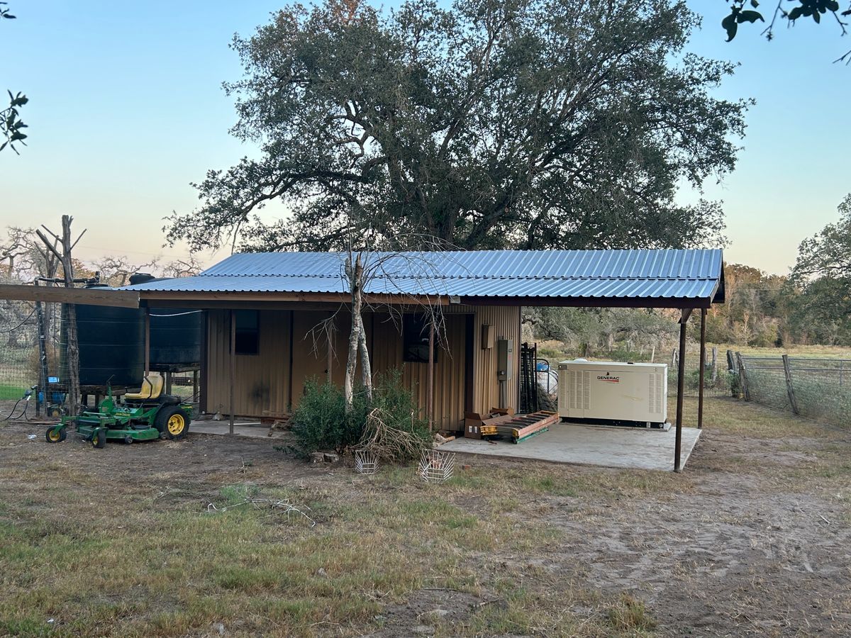 Barndominium Construction for 292 Construction, LLC in Gonzales County, TX
