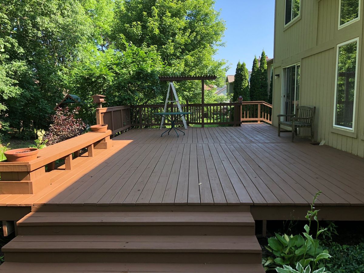 Staining for Mansour Contracting inc in Clarkston, MI