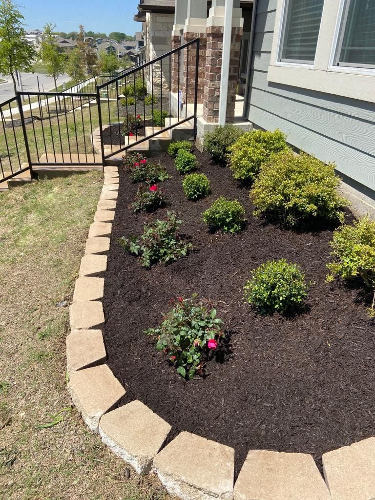 Landscape Installation for Pina Landscaping in Austin, TX