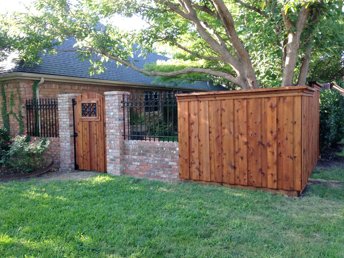 Fence Installation for Suburban Fence and Gate in Plano, TX
