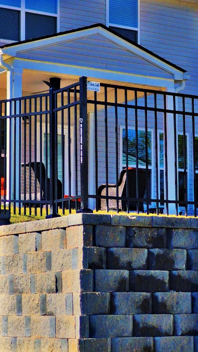 Fence Installation for JB Nealy Fence in Elgin, SC