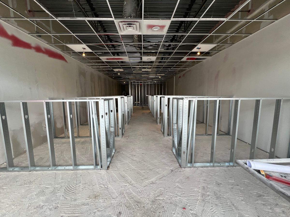 COMMERCIAL - metal framing __ drywall __ acoustical ceilings for VAN’S FRAMING AND DRYWALL, LLC in Jacksonville, FL