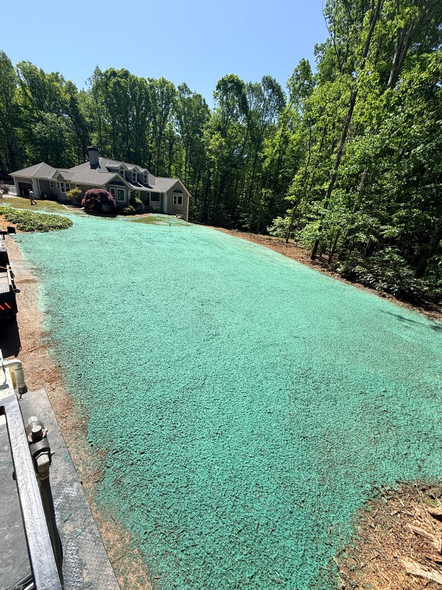 Hydroseeding for J&J Hauling and Outdoor LLC  in Fayetteville, GA