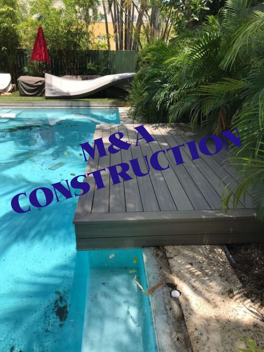 Deck & Patio Installation for M&A Construction in Southwest Ranches, FL