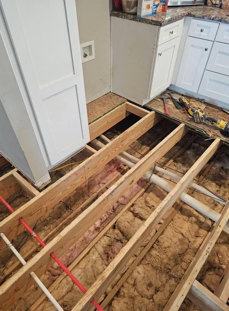 Kitchen Renovation for DL Construction & Flooring in Morehead City, NC