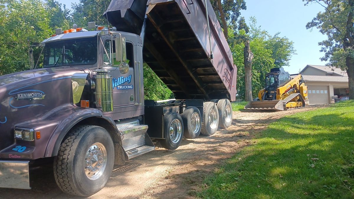Driveways for Willing Trucking & Excavating in Evansville, WI