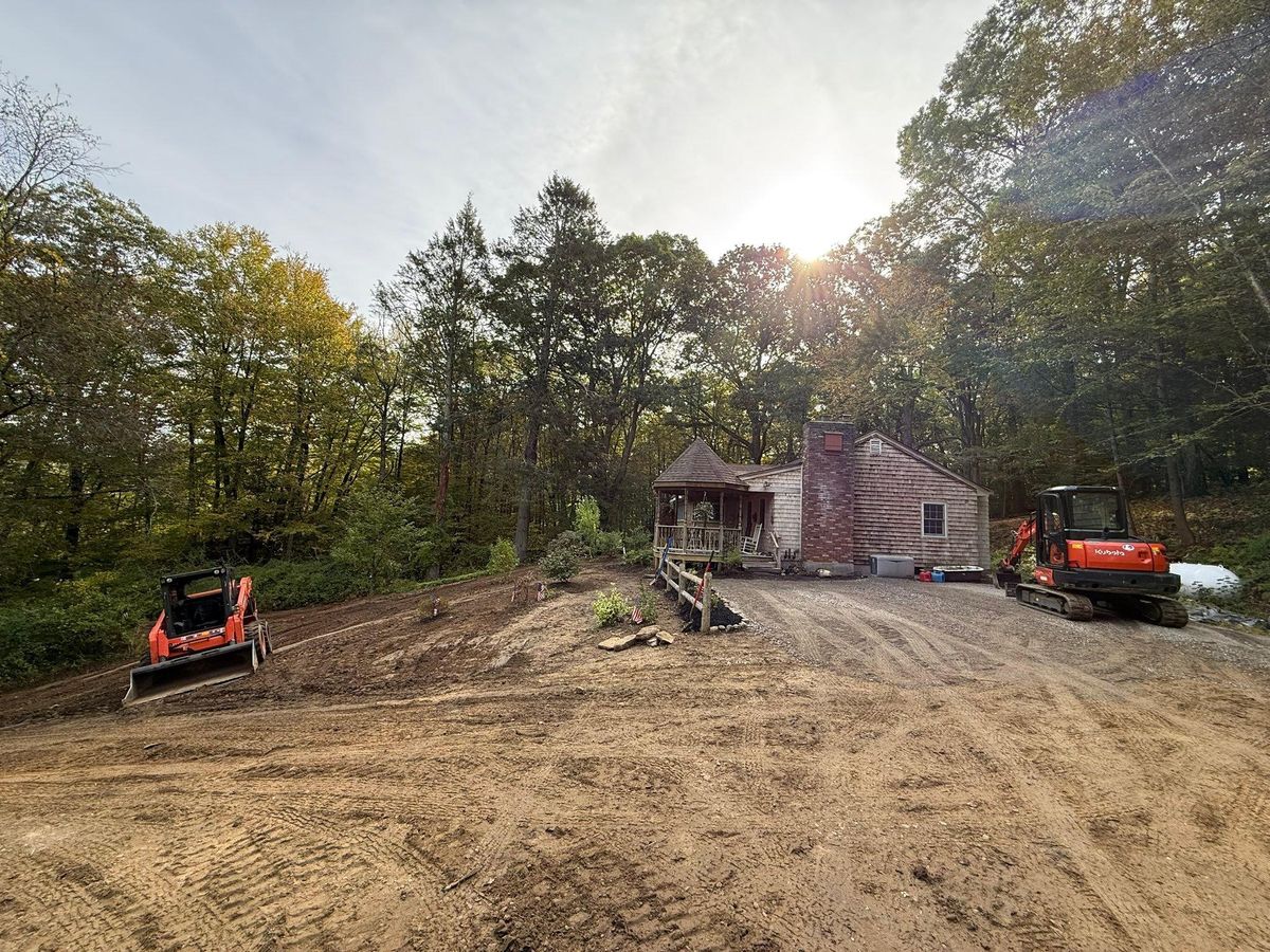 Mulch Installation for Navedo’s Lawn Care in Putnam, CT