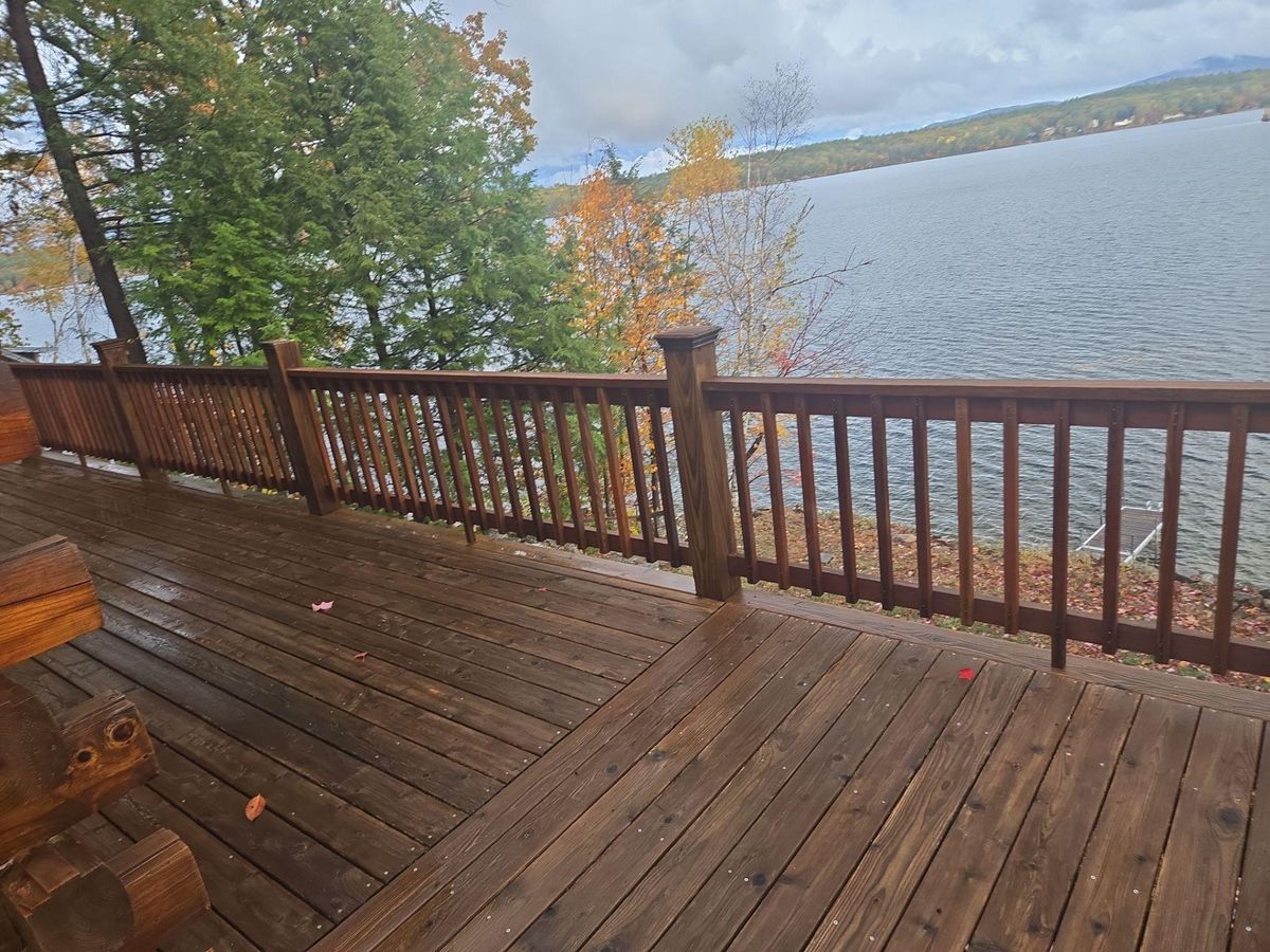 Decks Restorations for Jalbert Contracting LLC in Alton, NH