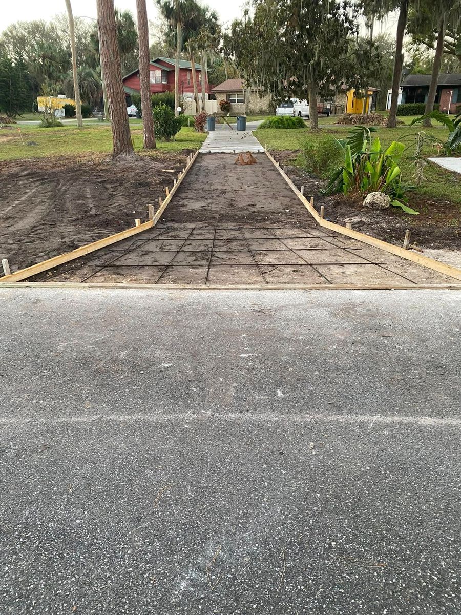 Driveway Construction for Walsh Fencing & Land Management in Tavares, FL