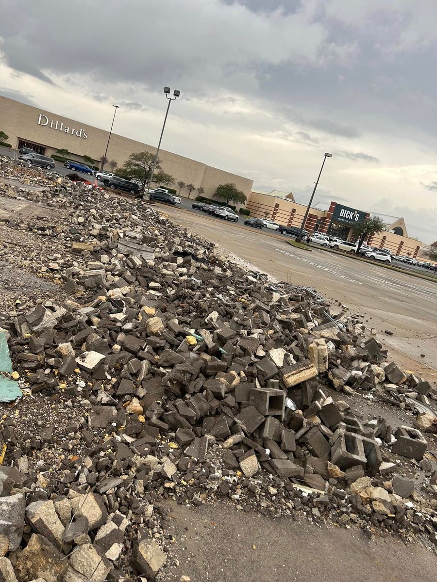 Concrete Demo for Daniel's Dumpsters & Land Improvements in Monroe, LA