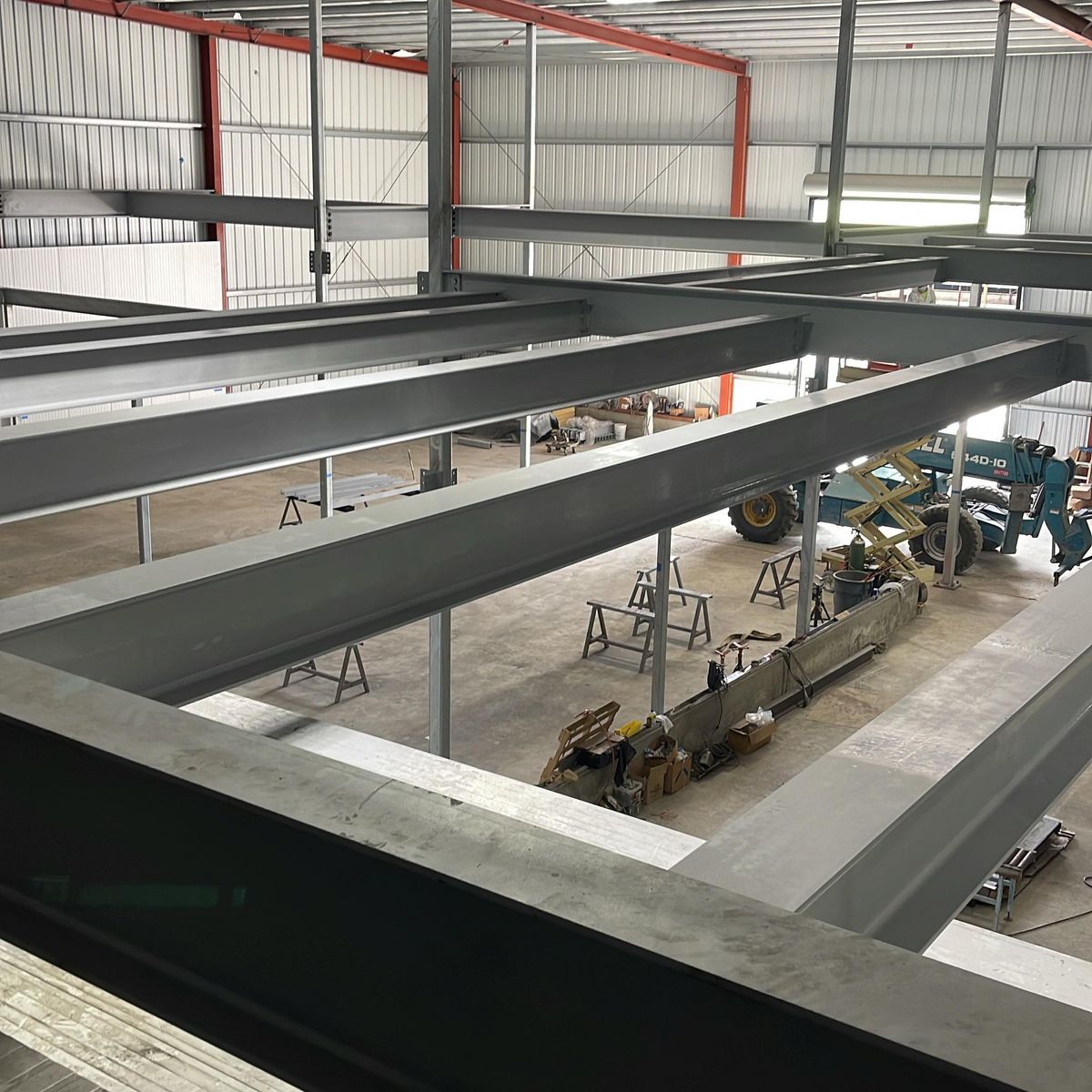 Steel Framing for Albano's Construction Solutions in Gustine, CA