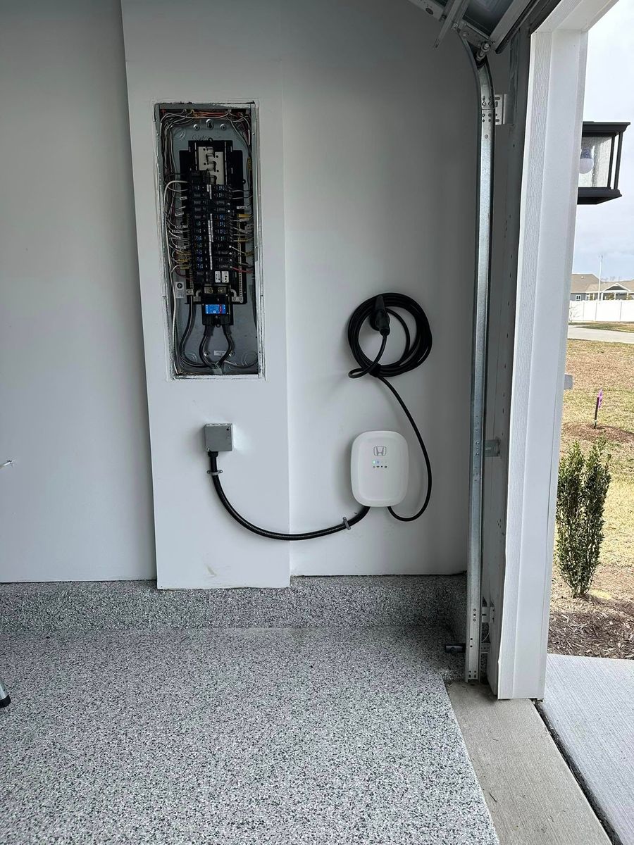 EV Charger Installation for Triple J Electric LLC in Milford, DE