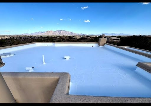 Roof Coating for Eco Form Construction in Tucson, AZ