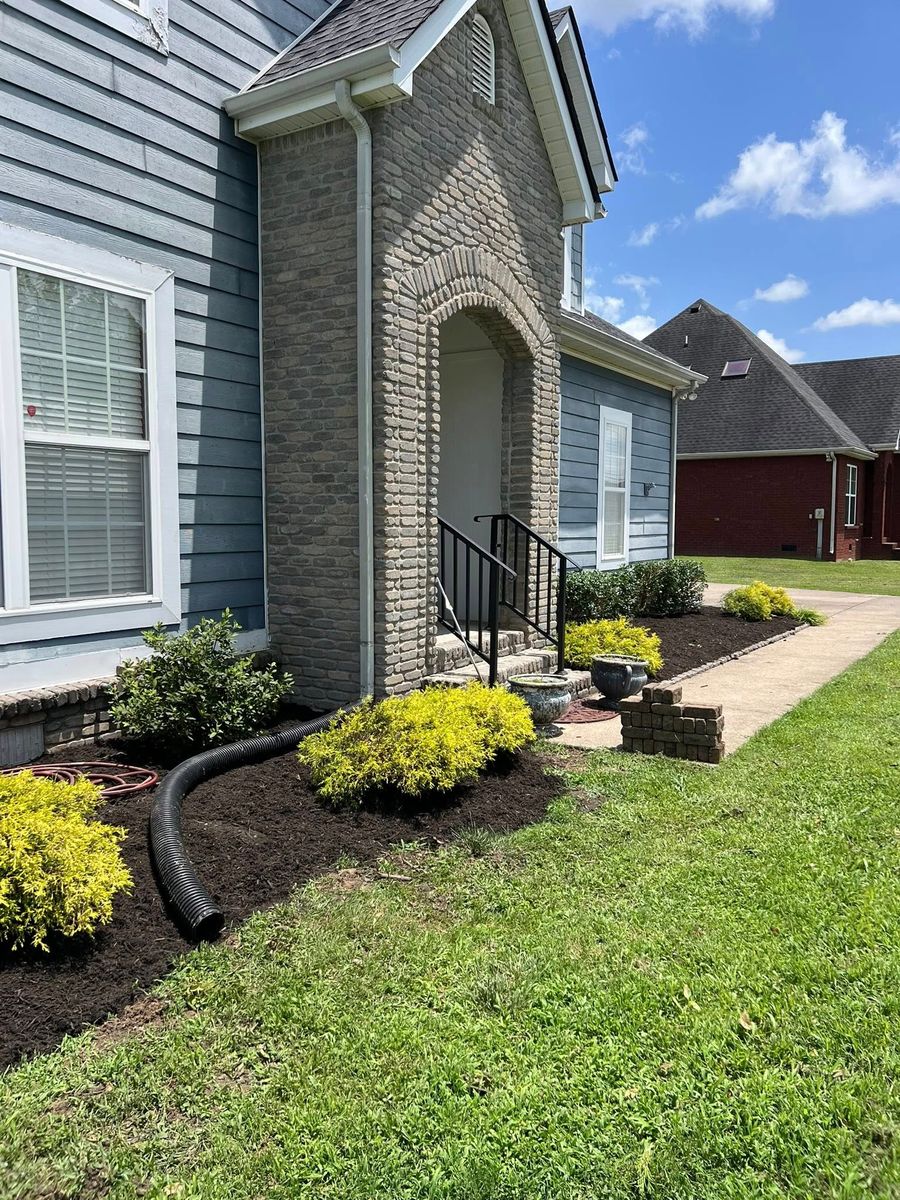 Landscape Design for Arnold’s Outdoor Solutions in Woodbury, TN