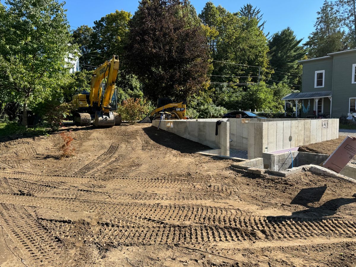 Concrete Foundations for Allstone Excavation in Rotterdam, NY