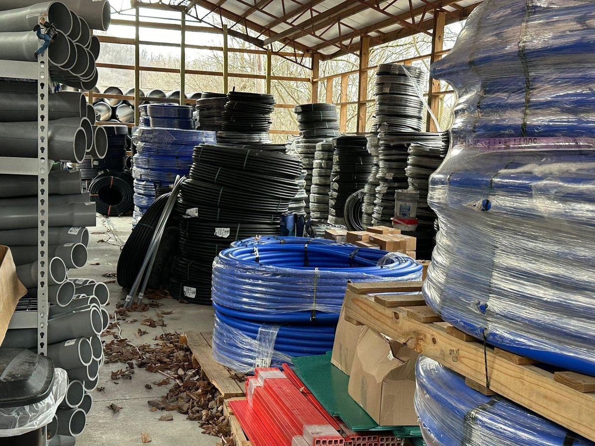 Sale of hdpe waterline for SNL AERATION in Pecks Mill,,  WV