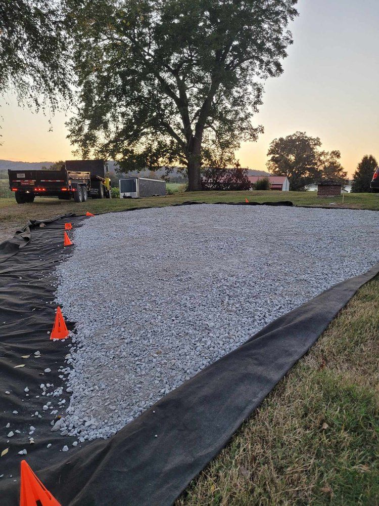 Residential & Commercial Excavation for First Call Land Works & Excavation LLC in Putnam County, TN