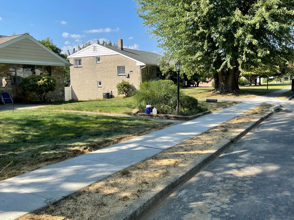 Sidewalk Installation for Berks Concrete & Construction LLC in Berks County, PA