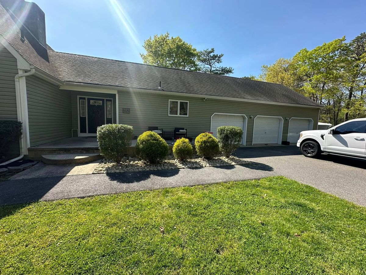 Backyard & Front Yard Transformation for GT Lawn Care in Egg Harbor Township, NJ