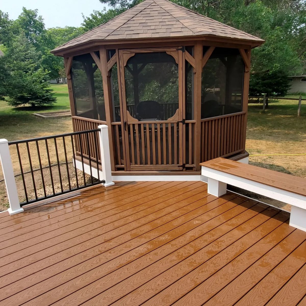 Porch and Patio Installation for Radke Deck Works & Remodeling in Elk River,  MN