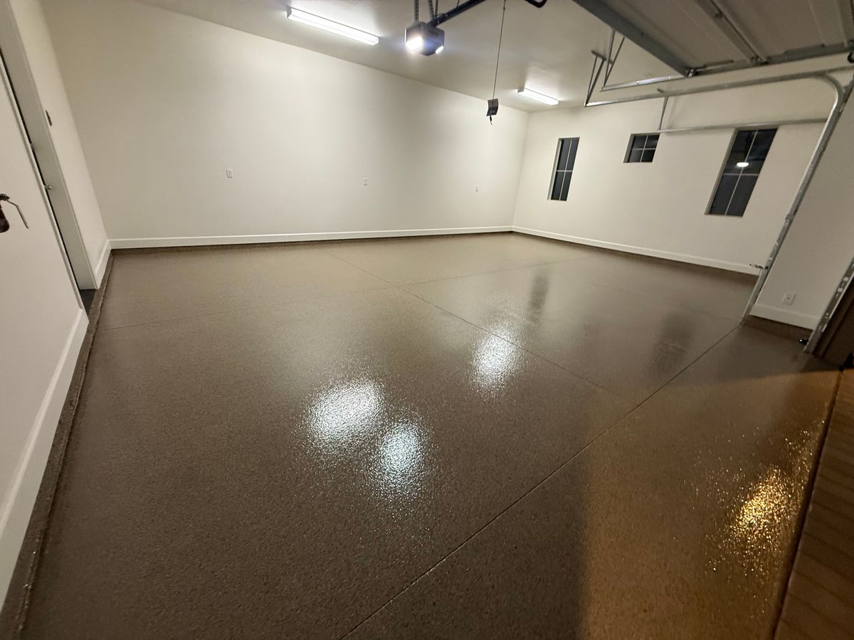 Epoxy Garage Coatings for PRYME EPOXY LLC in Mayer, AZ