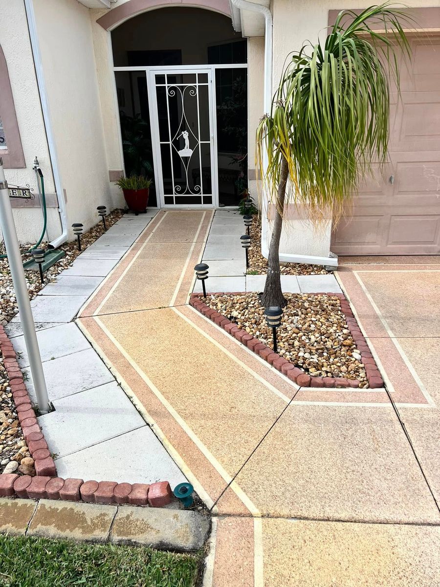 Landscape Installation for Browne’s Yard Creations in Fruitland Park, FL