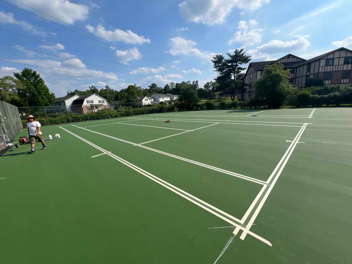 Tennis and PickleBall Court, Installation and Resurfacing for Echo Contractors Inc in New York, NY